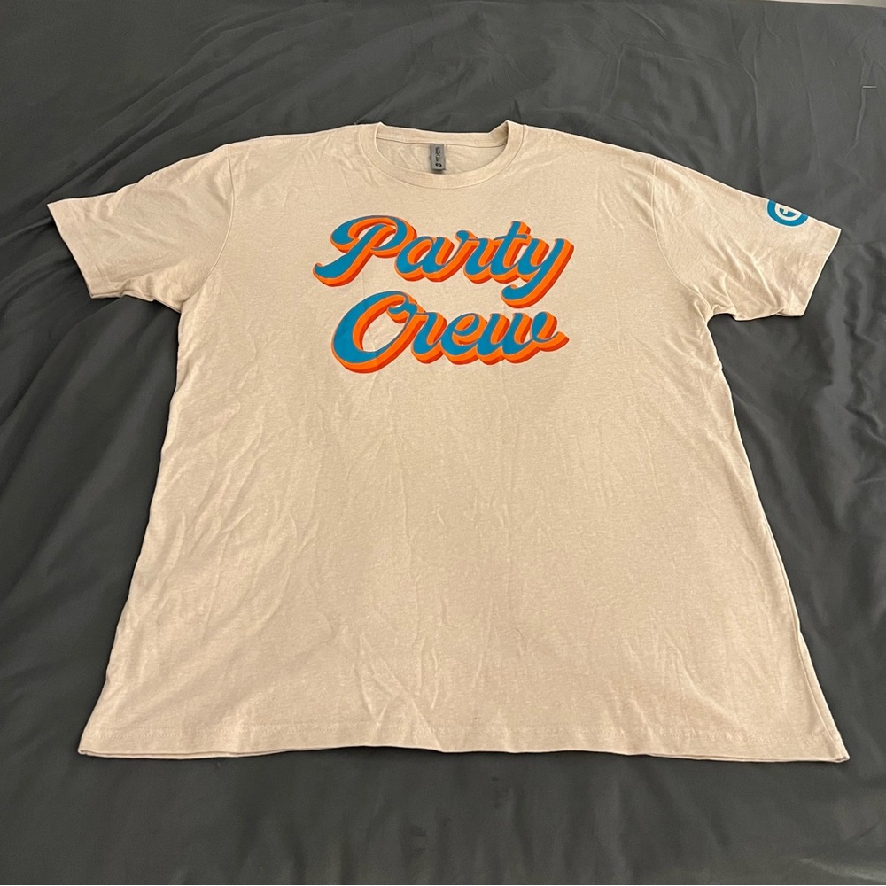 Next Level Apparel Beige T-Shirt